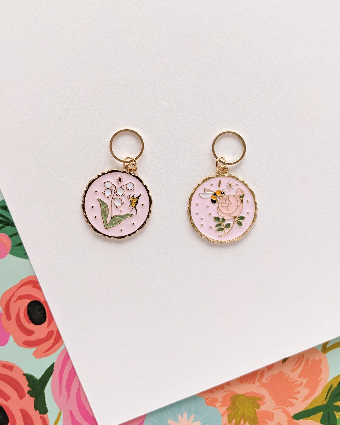 SPRING STITCH MARKERS