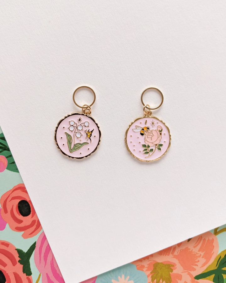 SPRING STITCH MARKERS