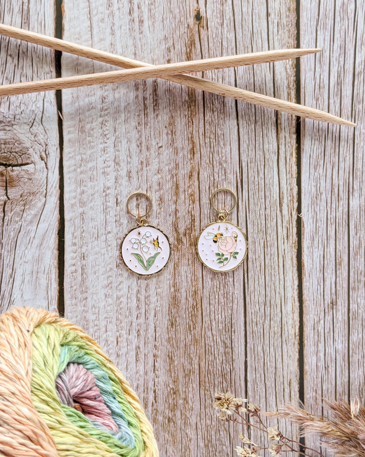 SPRING STITCH MARKERS