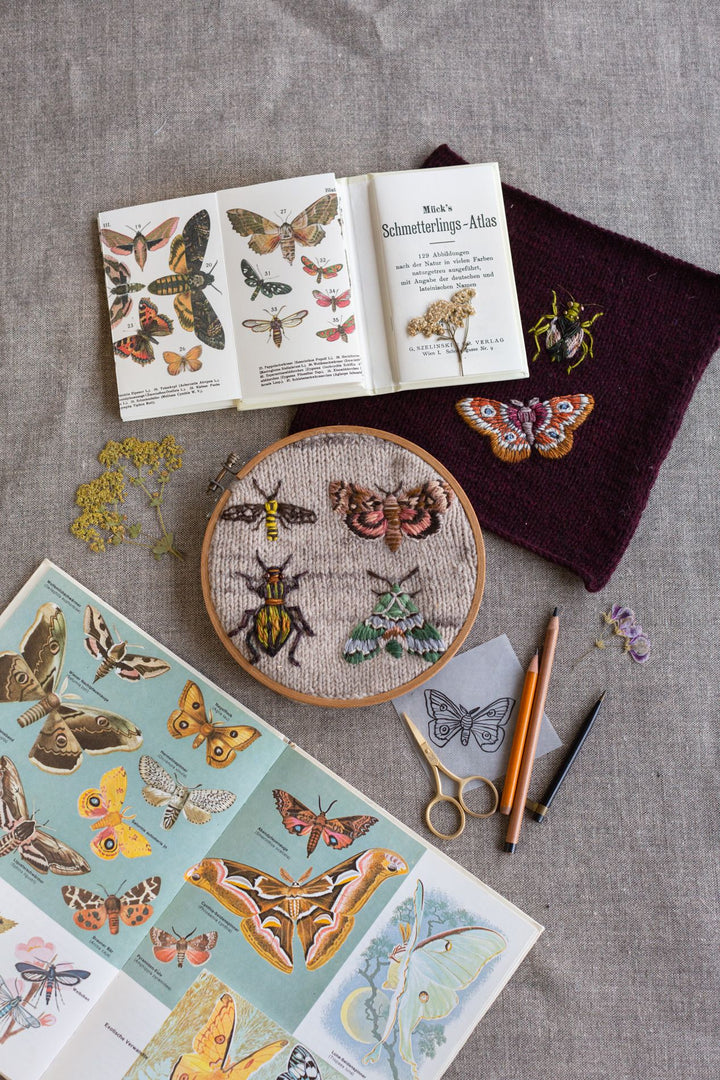 Embroidery on Knits by Judit Gummlich from Laine Publishing