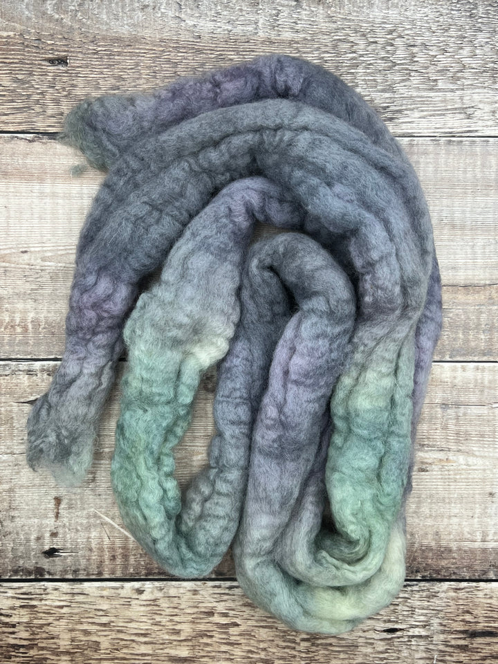 SPACE DYED BFL TOP: River Bed