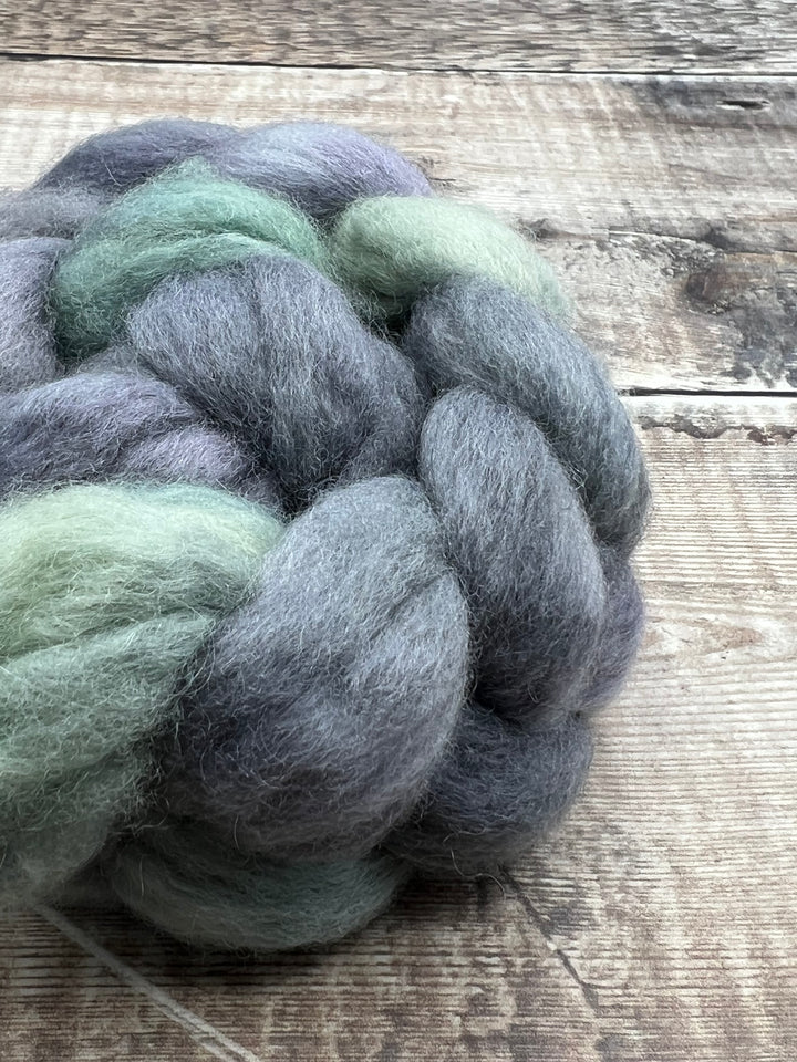 SPACE DYED BFL TOP: River Bed