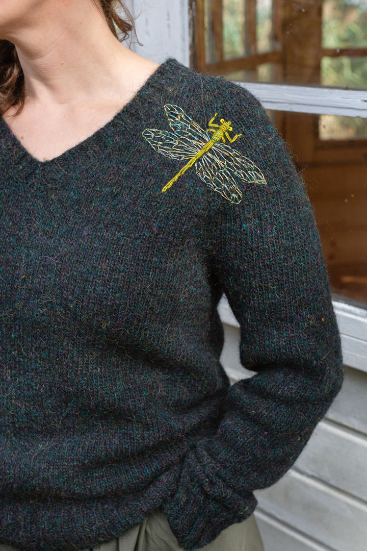 Embroidery on Knits by Judit Gummlich from Laine Publishing