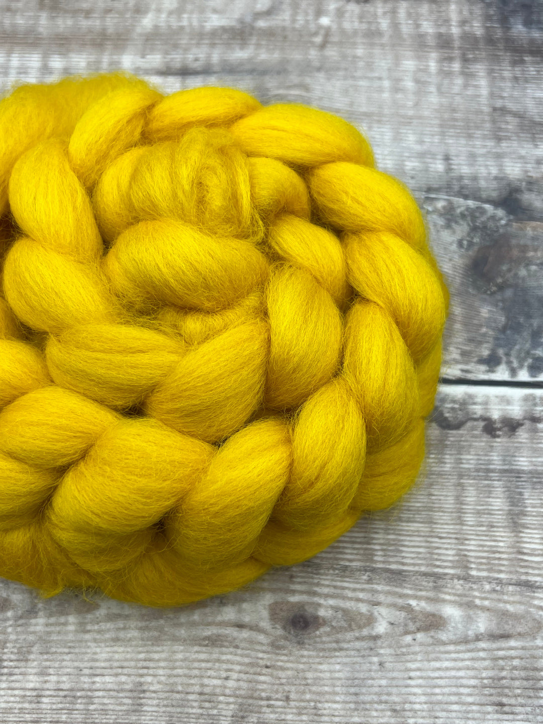 CORRIEDALE TOP: Buttercup - FIBRE - Wild Atlantic Yarns