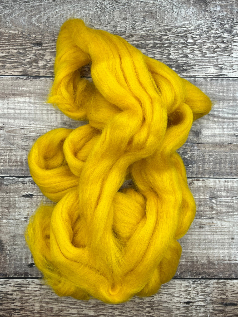 CORRIEDALE TOP: Buttercup - FIBRE - Wild Atlantic Yarns