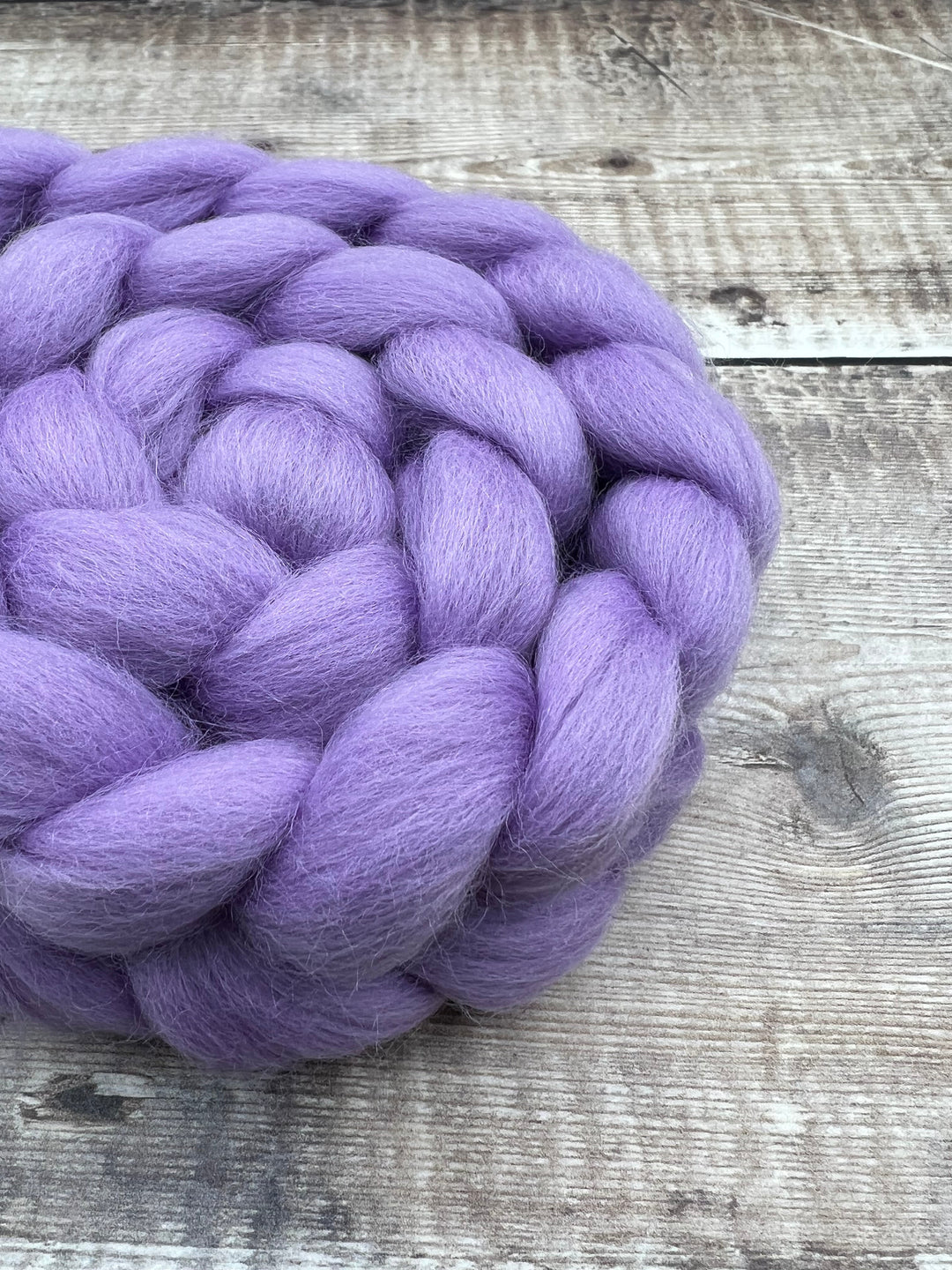 CORRIEDALE TOP: Lavender - FIBRE - Wild Atlantic Yarns