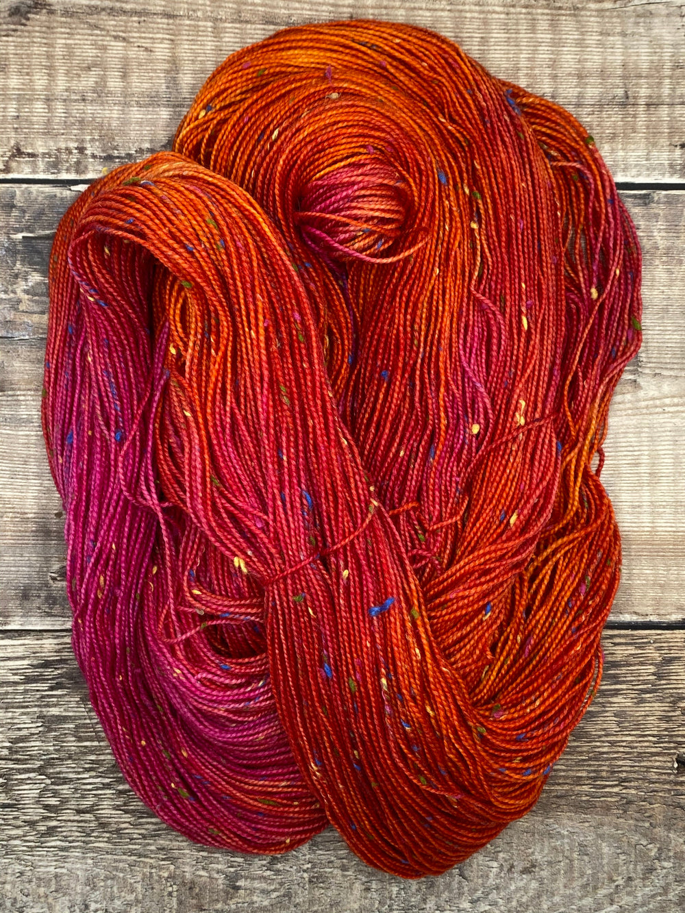 DÚN NA NGALL MULTI: Fire Rose - YARN - Wild Atlantic Yarns