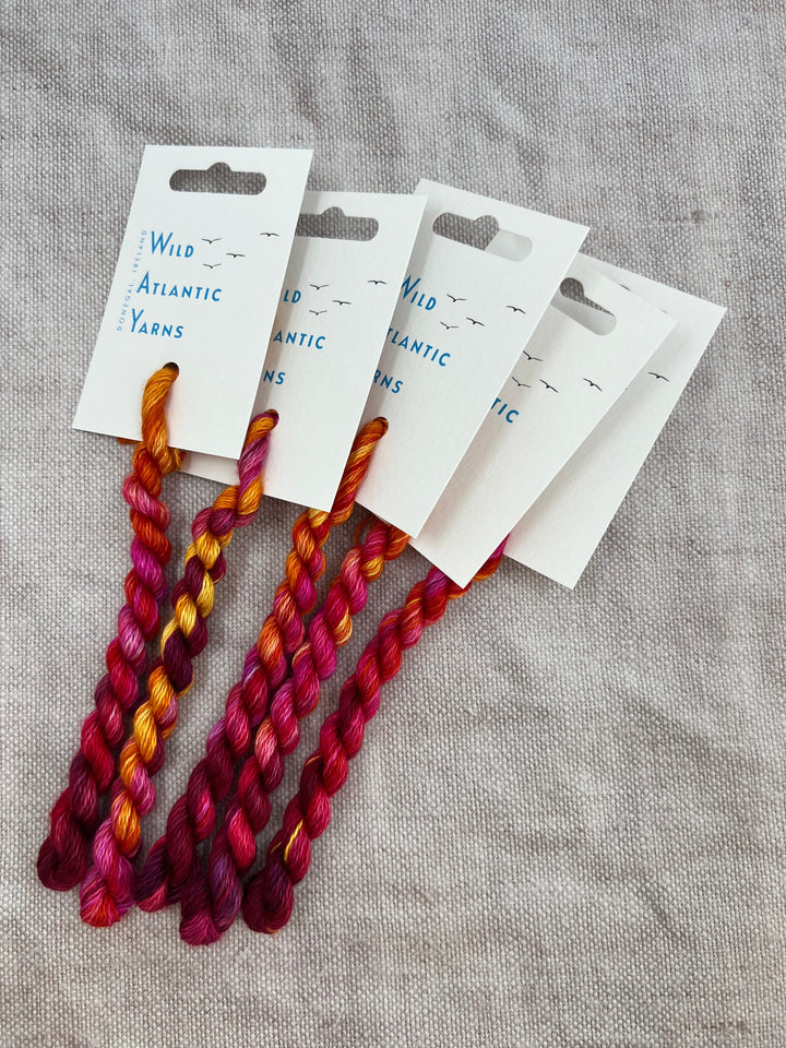 EMBROIDERY THREAD: Dawn Blaze - EMBROIDERY THREAD - Wild Atlantic Yarns