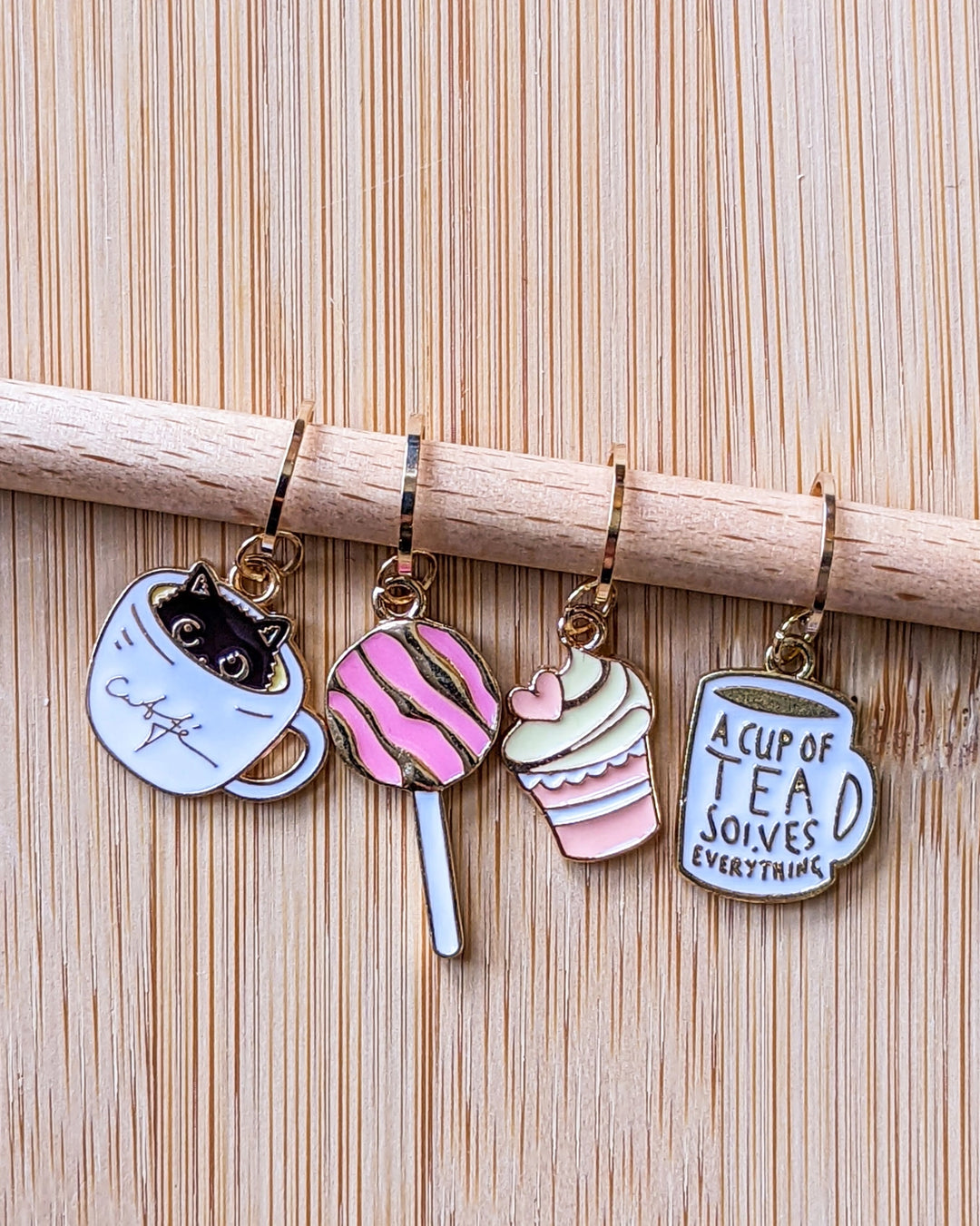 SNACK BREAK STITCH MARKERS