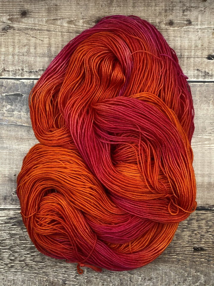 GRÁINNE: Fire Rose - YARN - Wild Atlantic Yarns