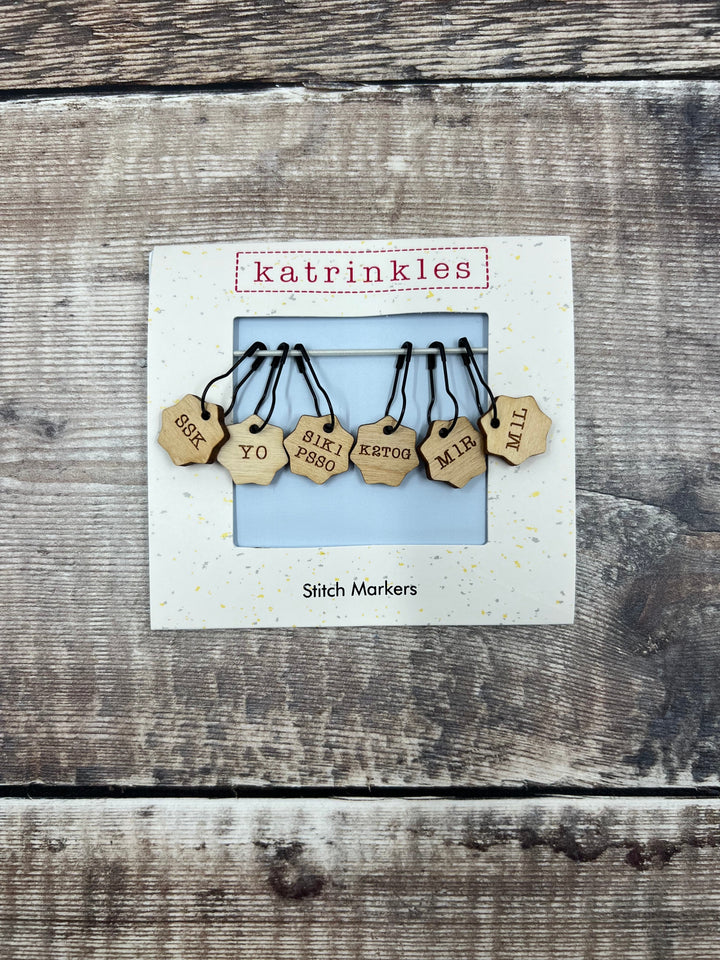 INCREASE/DECREASE STITCH MARKER SET BY KATRINKLES - ACCESSORIES - Wild Atlantic Yarns