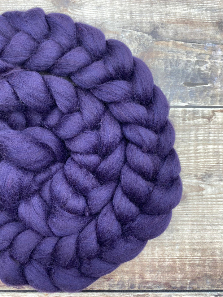 MERINO TOP: Damson - FIBRE - Wild Atlantic Yarns