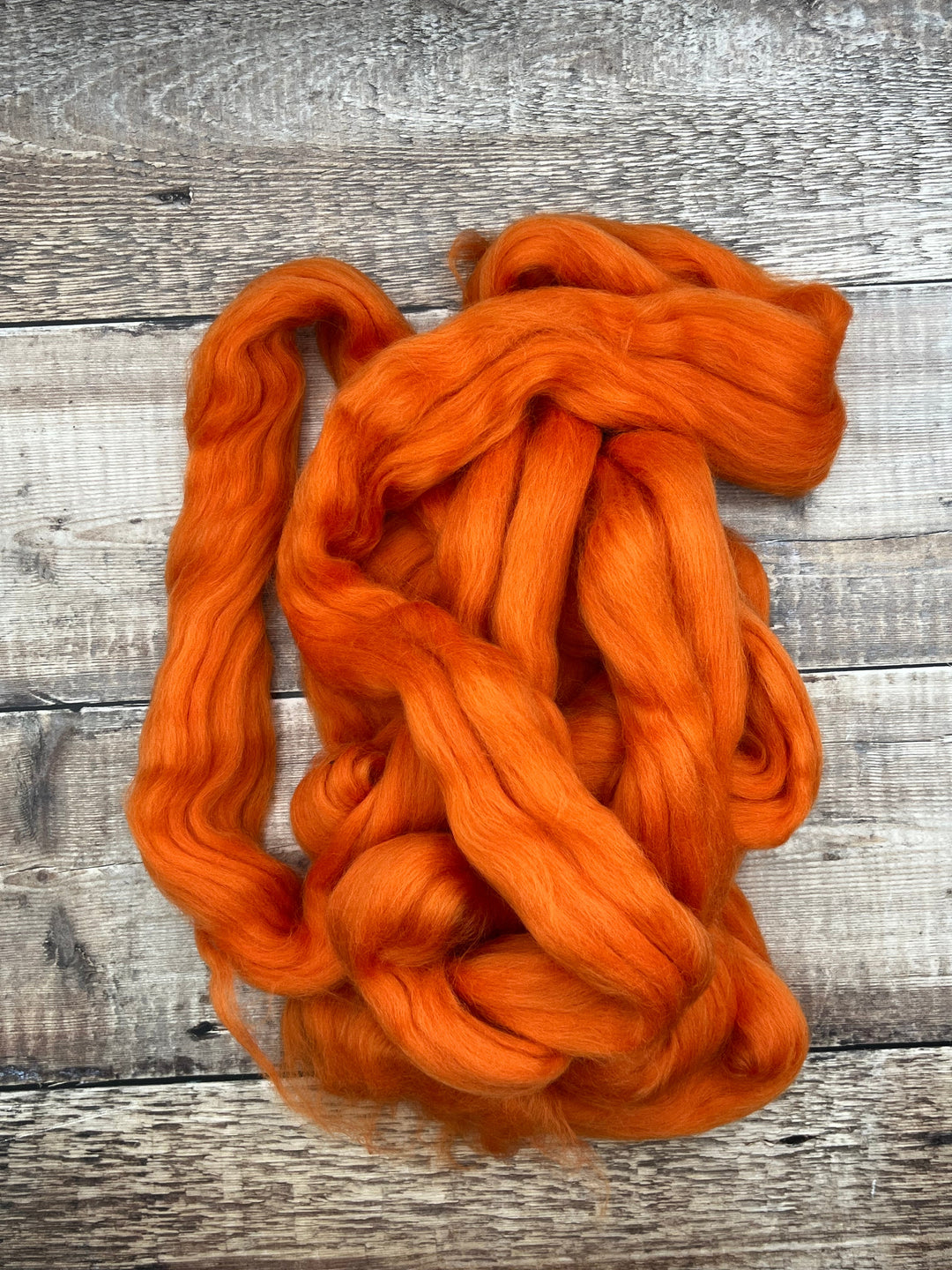 MERINO TOP: Pumpkin - FIBRE - Wild Atlantic Yarns