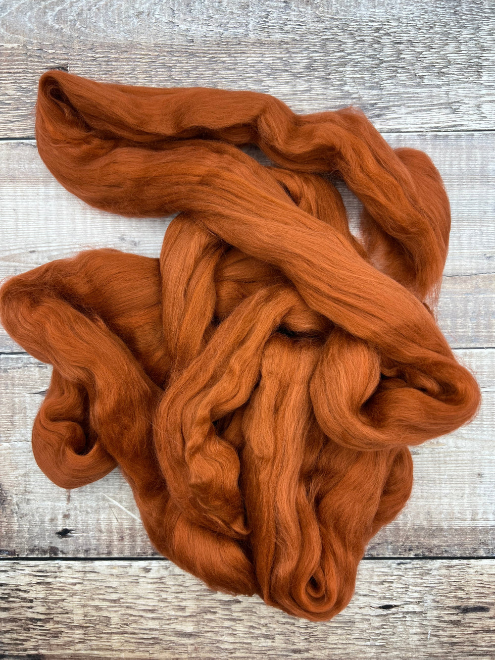 MERINO TOP: RUST - FIBRE - Wild Atlantic Yarns