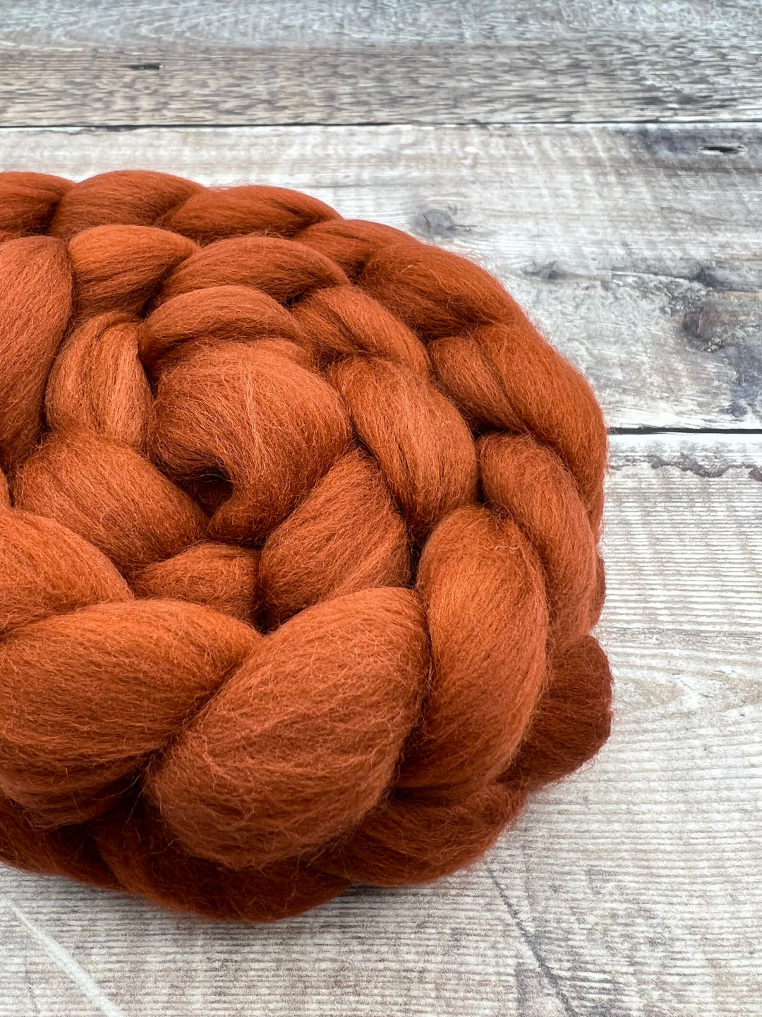 MERINO TOP: RUST - FIBRE - Wild Atlantic Yarns