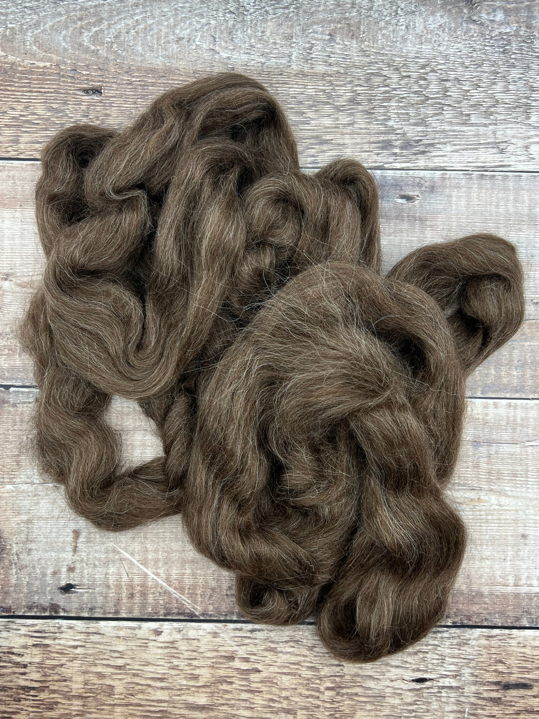 NATURAL ICELANDIC TOP: brown - FIBRE - Wild Atlantic Yarns