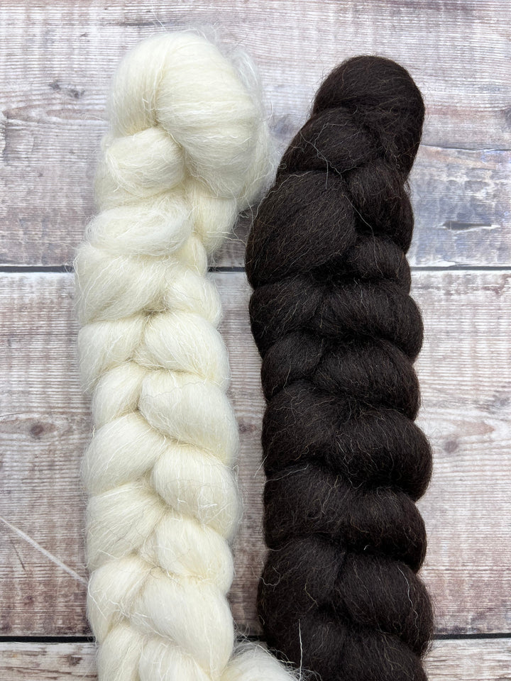 NATURAL WELSH TOP - FIBRE - Wild Atlantic Yarns