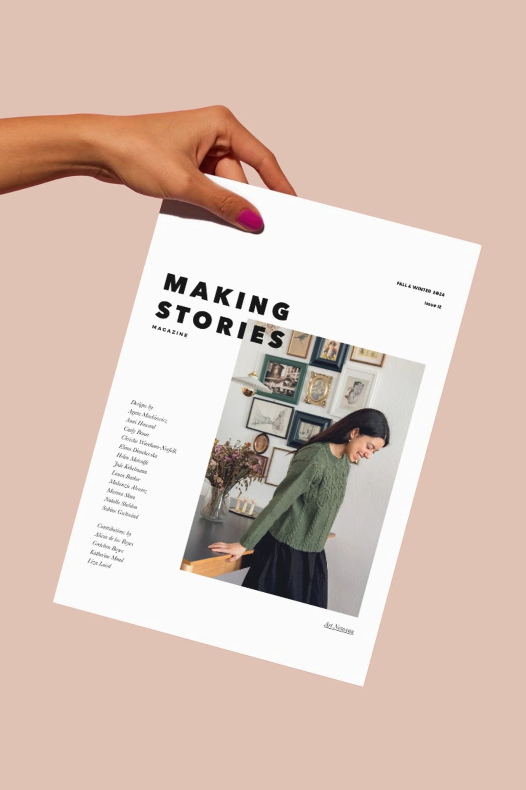 PRE - ORDER: MAKING STORIES ISSUE 12 Autumn/Winter 2024 - BOOKS - Wild Atlantic Yarns