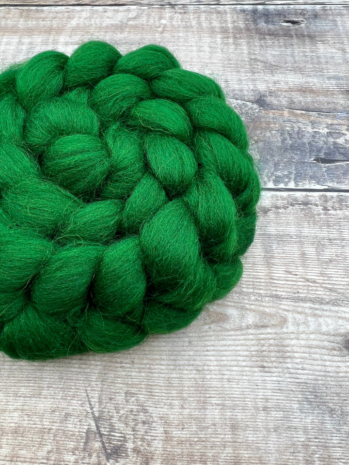 SHETLAND TOP: Shamrock - FIBRE - Wild Atlantic Yarns