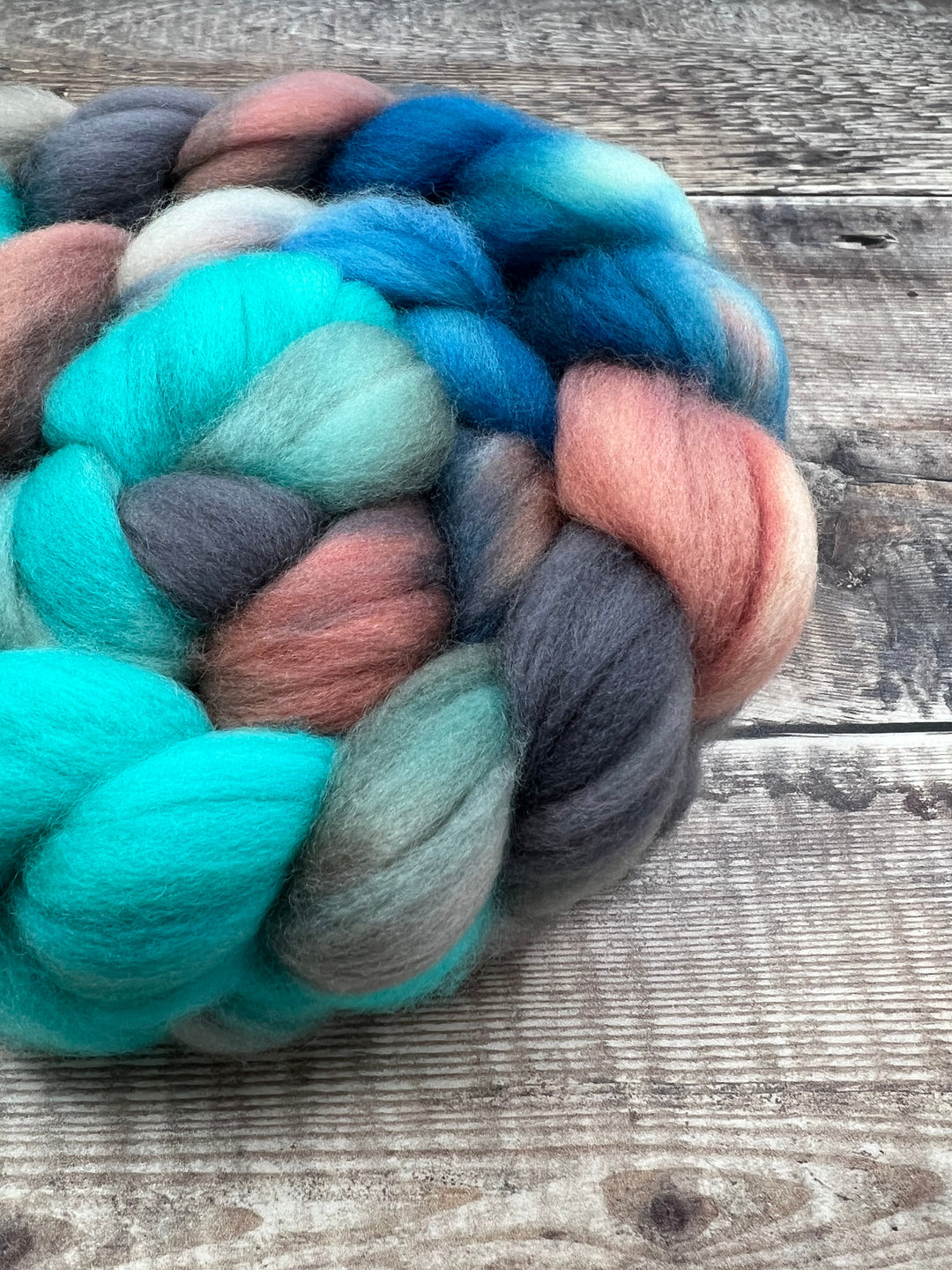 SPACE DYED MERINO TOP: Kingfisher - FIBRE - Wild Atlantic Yarns