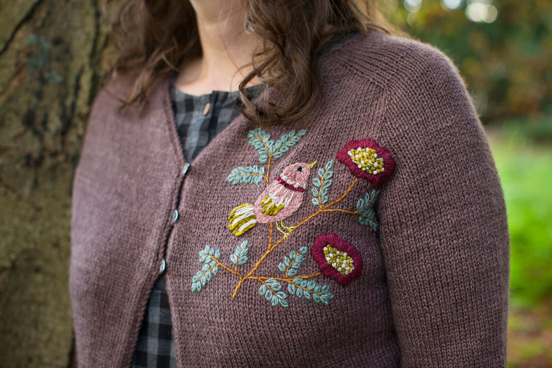 Embroidery on Knits by Judit Gummlich from Laine Publishing